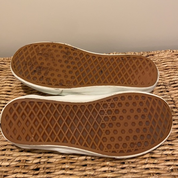 Madewell Mint Leather Vans - Picture 3 of 5